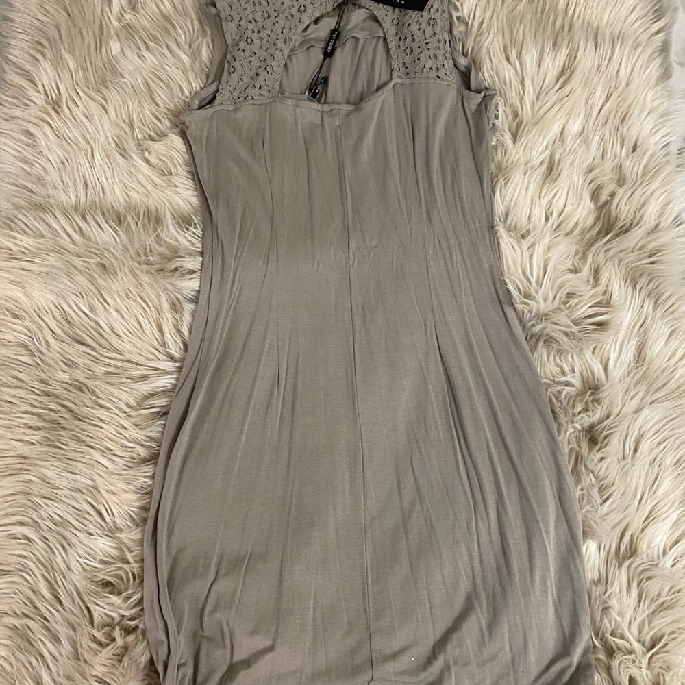 Gray dress